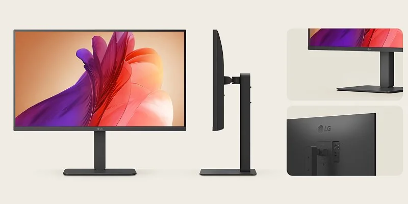 Adjustable L-stand with height and swivel