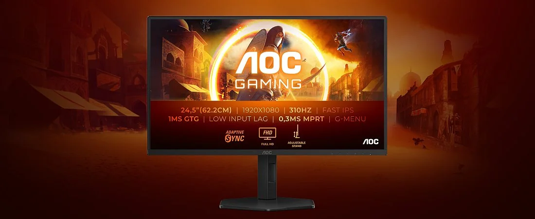 Игровой монитор AOC 24.5 дюйма FHD