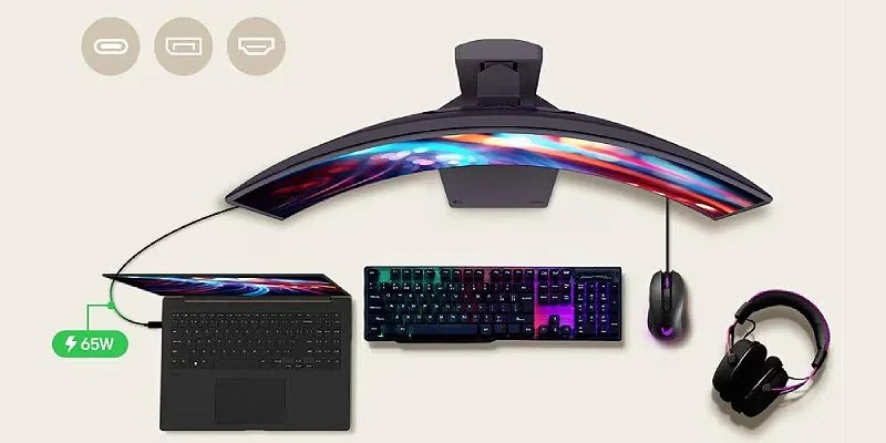 VESA mounting and ergonomic adjustment