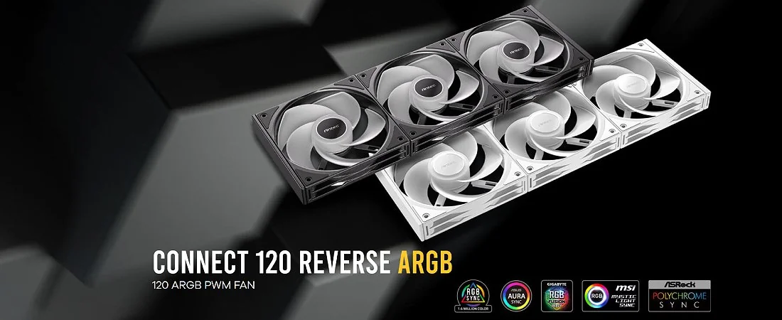 Antec C120R ARGB Reverse fan set