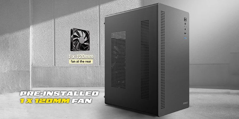 120 mm fan pre-installed