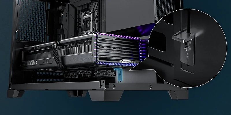 Antec FLUX M internal cooling