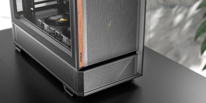 מארז Antec P30 AIR שחור מבט קדמי
