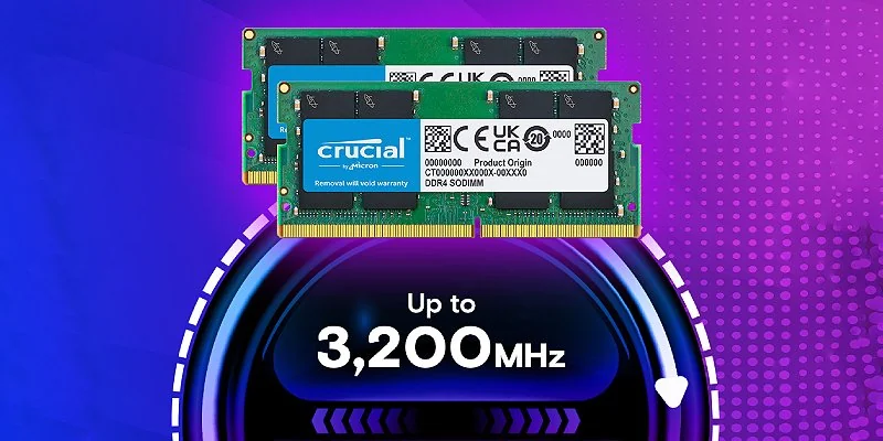 מודול זיכרון Crucial DDR4 8GB