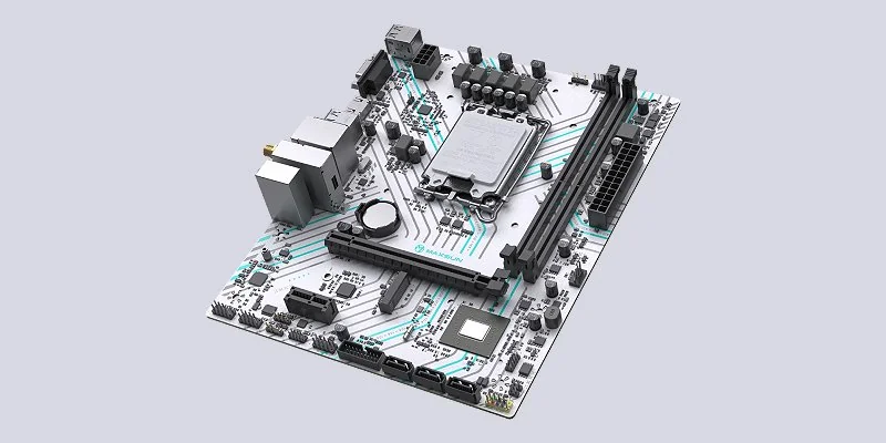 MAXSUN B660M GAMING WiFi ICE board with ICE styling