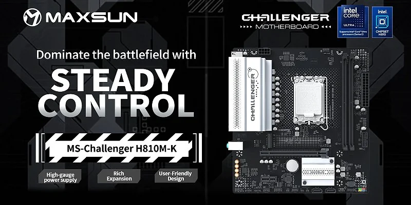 MAXSUN Challenger H810M-K Micro ATX motherboard