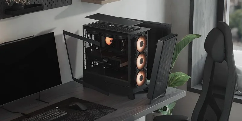 Top radiator support and CPU cooler clearance