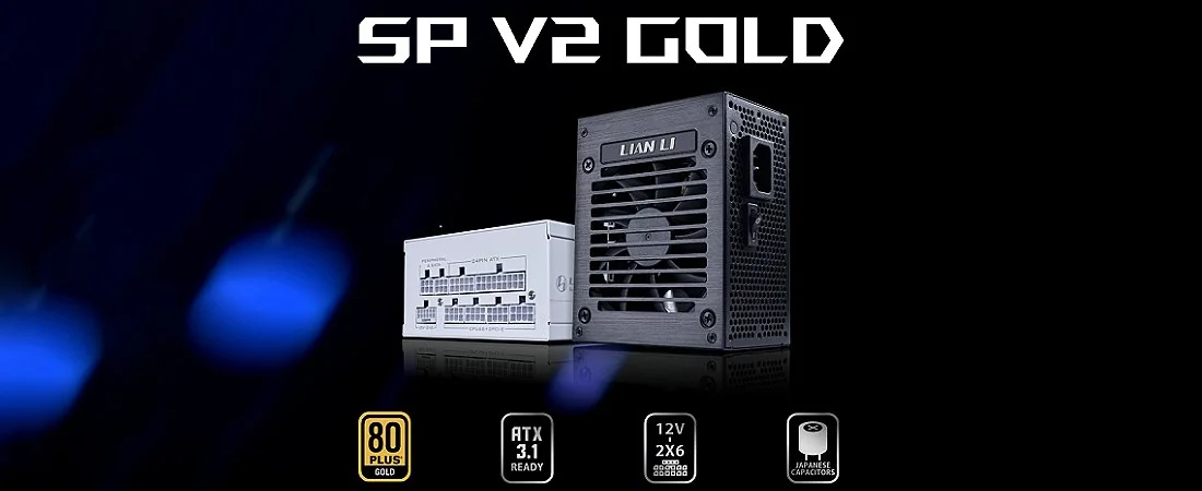 ספק כוח Lian-Li SP750 V2 SFX לבן