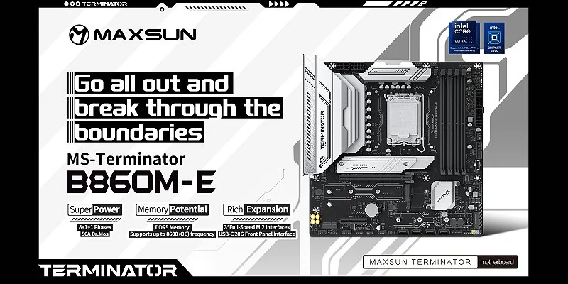 Материнская плата MAXSUN Terminator B860M-E
