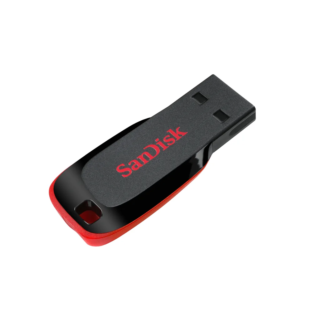 Sandisk Cruzer Blade 16GB Flash Drive – Gray-Red