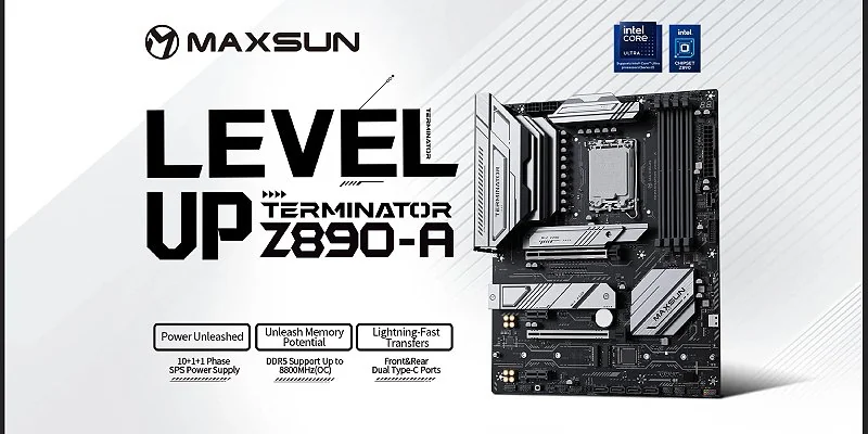 MAXSUN Terminator Z890-A ATX LGA1851 motherboard