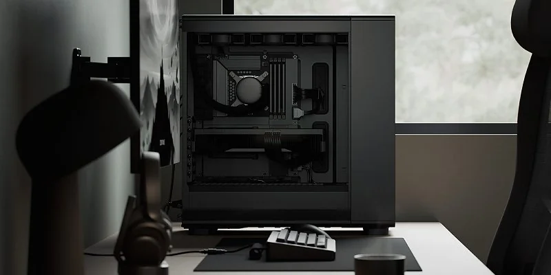 פאנל חיבורים עליון עם USB Type-C