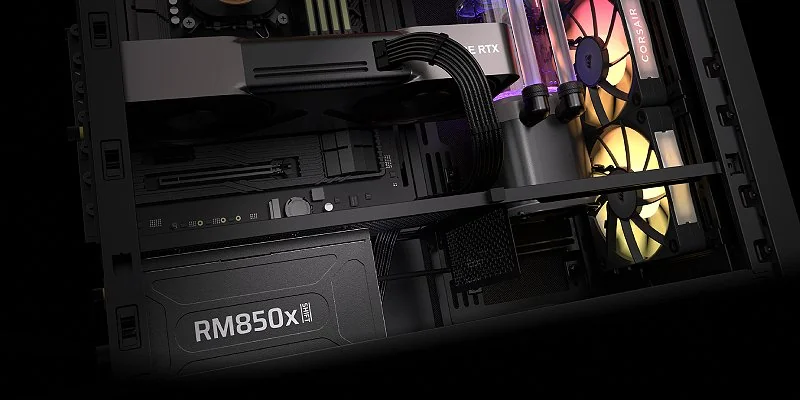 ספק כוח Corsair RM850x SHIFT מבט כללי