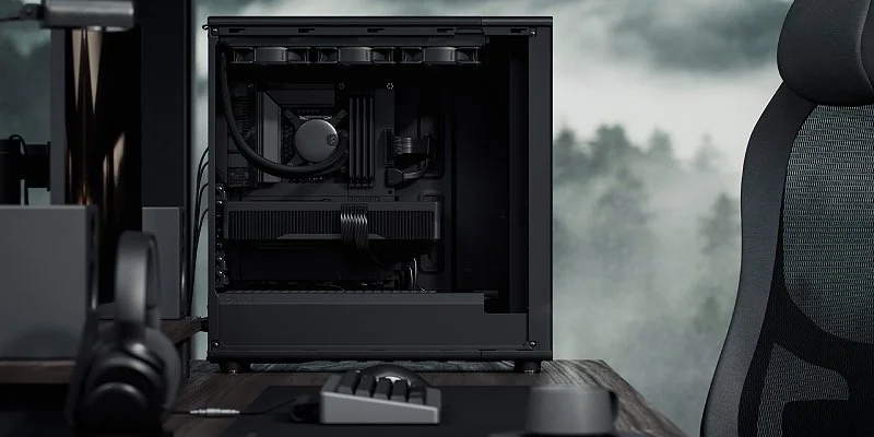 Removable top panel and tool-free internal access