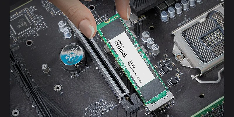 Накопитель Crucial E100 NVMe M.2