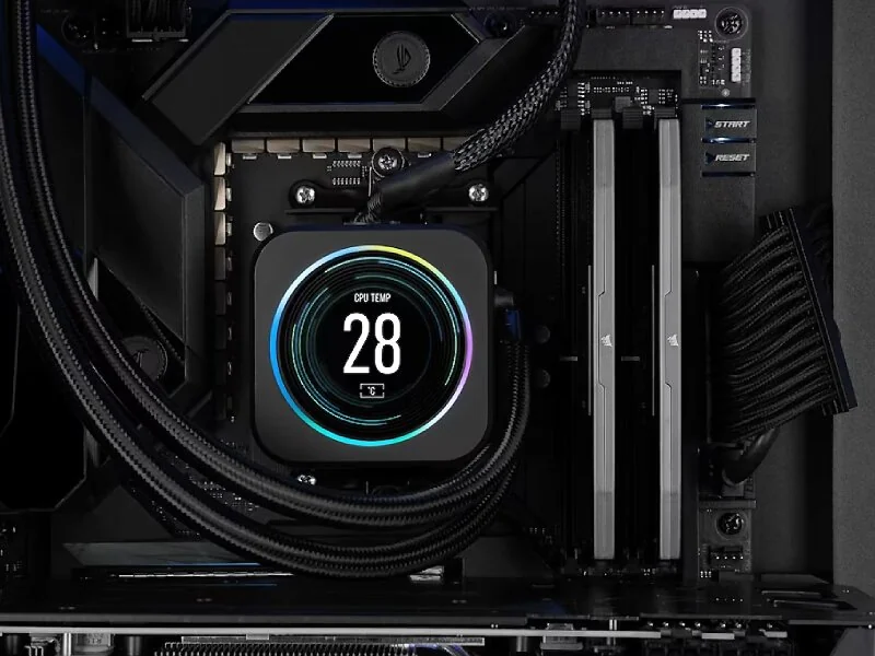 ערכת Corsair Vengeance DDR5 שני מודולים אפורים