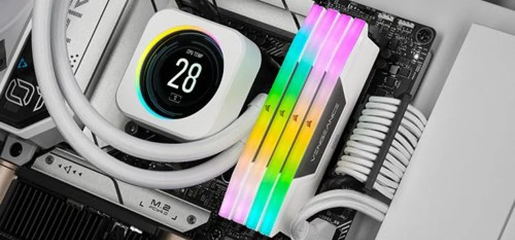 RGB lighting and white heat spreader