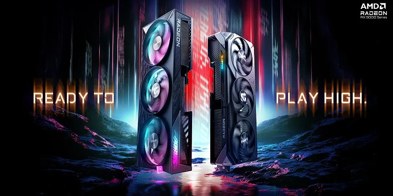 Gigabyte Radeon RX 9070 XT GAMING 16G graphics card overview