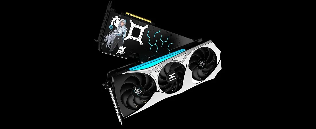 PowerColor Hellhound Radeon RX 9070 XT graphics card overview