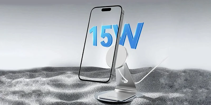 מעמד טעינה אלחוטית מגנטי Vention MagSafe
