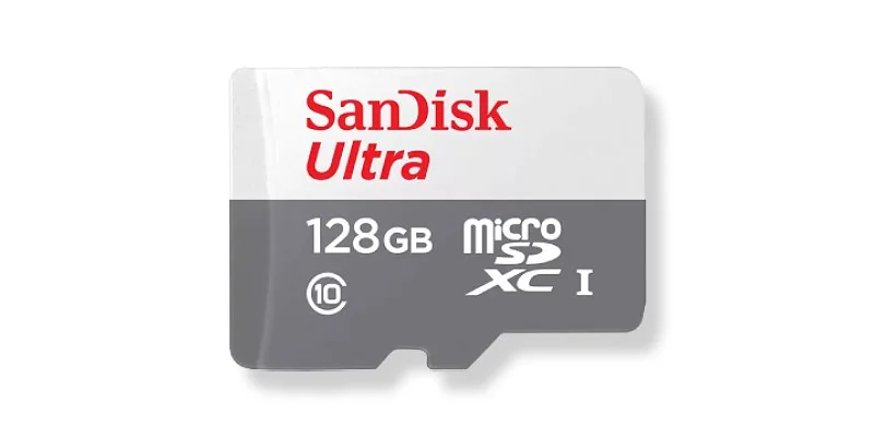 SanDisk Ultra microSD 128GB memory card