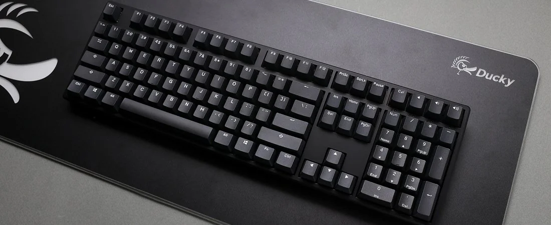 Ducky Origin Standard Black keyboard overview