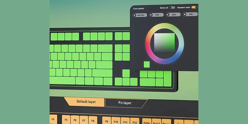 Seven damping layers and PBT Double-Shot keycaps