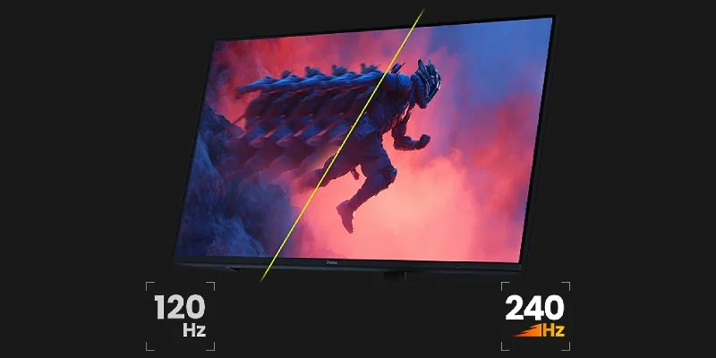 Обновление 240Hz и отклик 0,4 мс