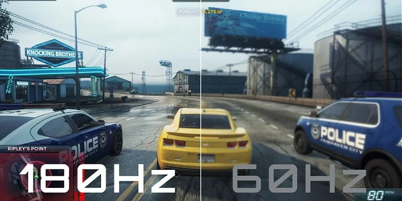 ביצועי גיימינג של מסך Gigabyte 180Hz