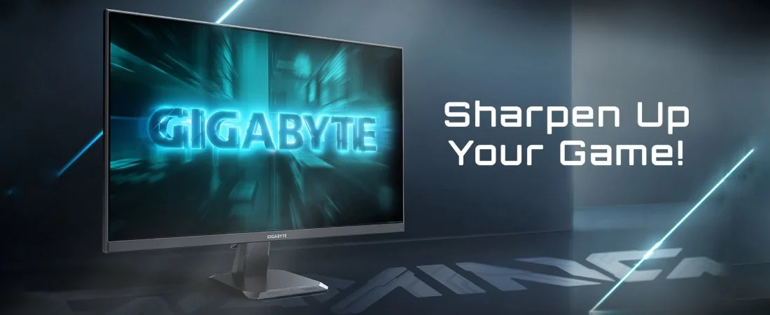 מסך Gigabyte 31.5 אינץ' IPS QHD בתצוגה כללית