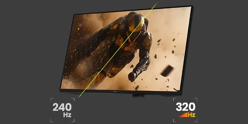 Частота обновления 320 Гц монитора IIYAMA G-Master