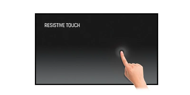 Compact display of the IIYAMA touch monitor
