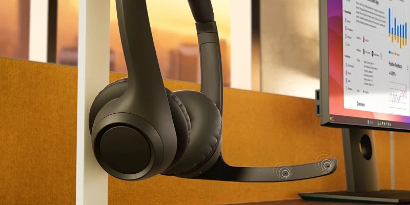 אוזניות Logitech Zone 305 שחורות