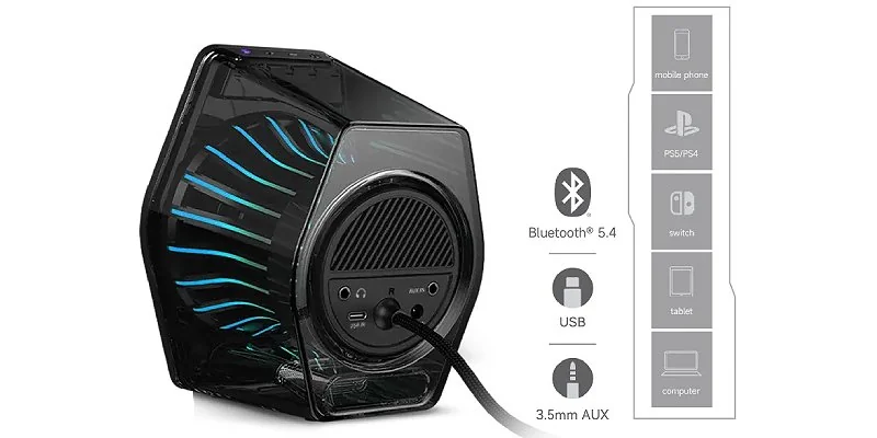זוג רמקולי Edifier G2000 PRO לבנים