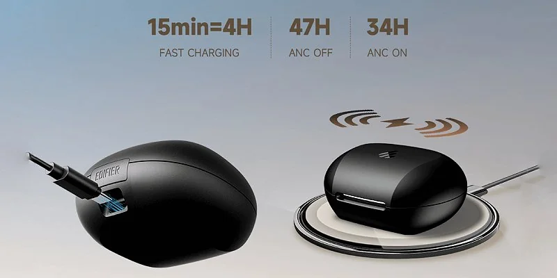 Six Beamforming microphones of the NeoBuds Plus