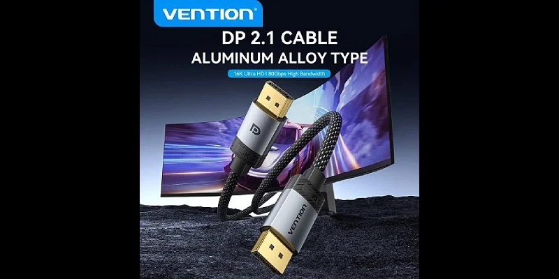 Кабель Vention DisplayPort 2.1 два метра