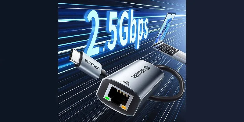 Vention USB-C to Ethernet adapter