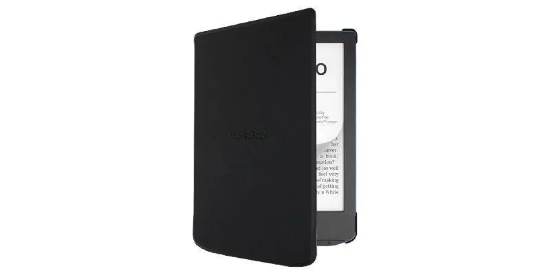 Black PocketBook Shell cover for Verse e-reader