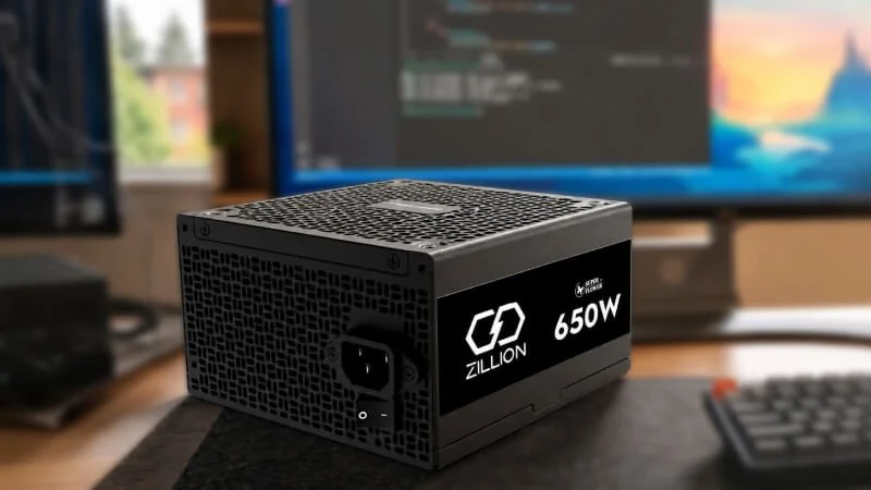 Super Flower Zillion 650W Silver ATX 3.1 power supply
