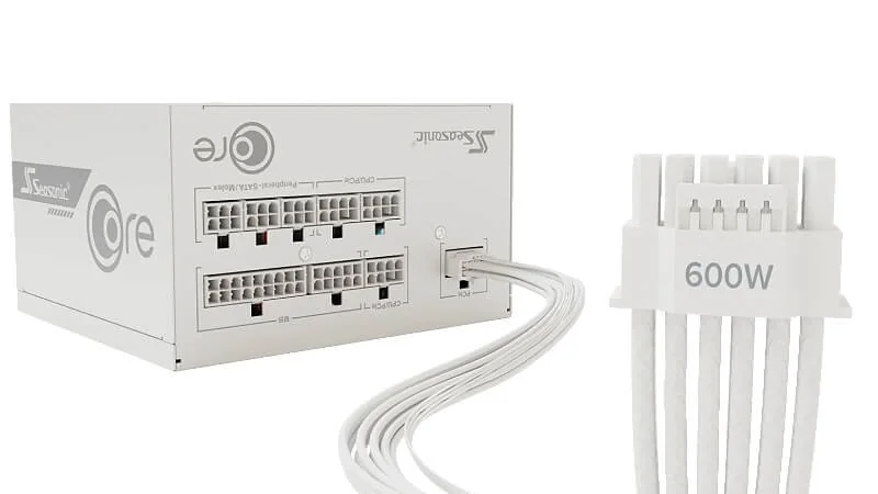 ספק כוח Seasonic Core GX-750-V2 לבן