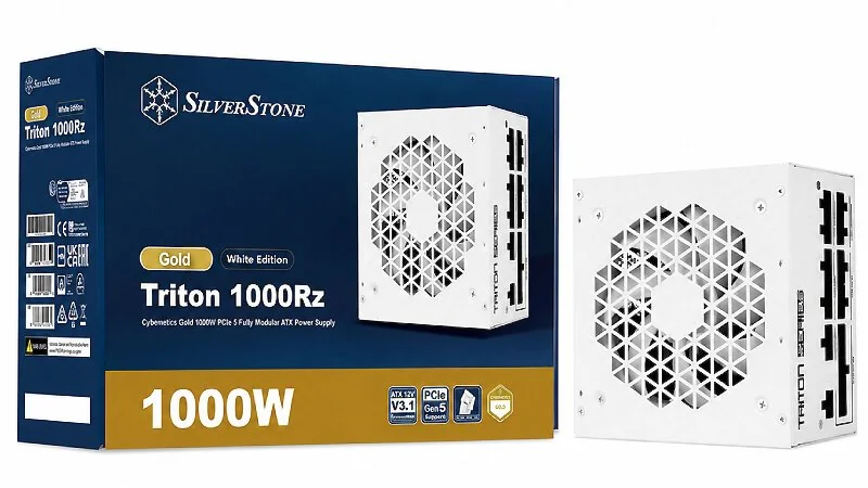 ספק כוח SilverStone Triton 1000Rz לבן