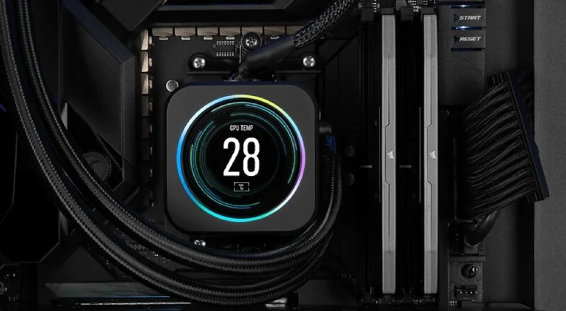 גופי קירור אלומיניום על מודולי Corsair Vengeance