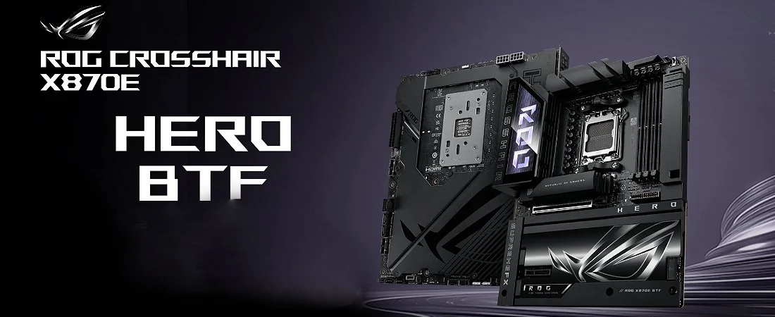 Материнская плата Asus ROG CROSSHAIR X870E HERO BTF