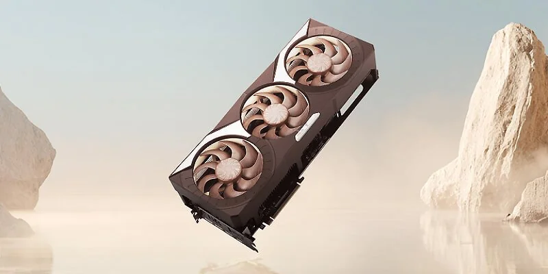 Graphics processor and GDDR7 memory of the card
