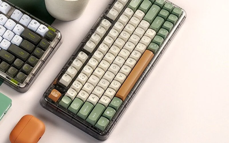 Asus KD201 Jelly75 keyboard in Orange Meadow