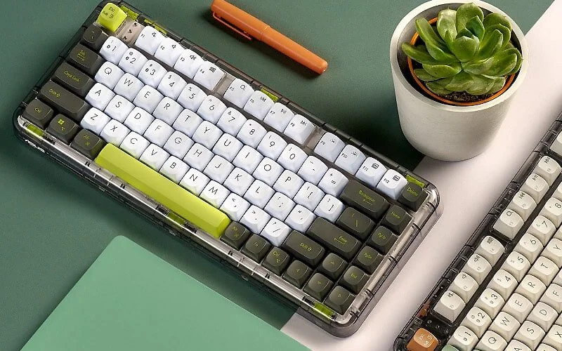 Asus KD201 Jelly75 keyboard in Volt Green