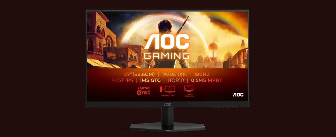 מסך גיימינג AOC 27 אינץ' Fast IPS