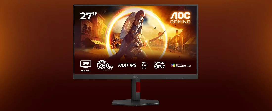 Монитор AOC 27 дюймов Fast IPS QHD