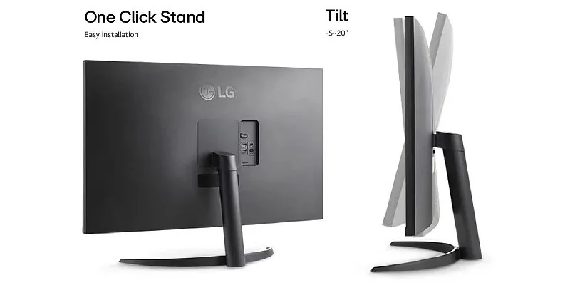 Stand with tilt adjustment