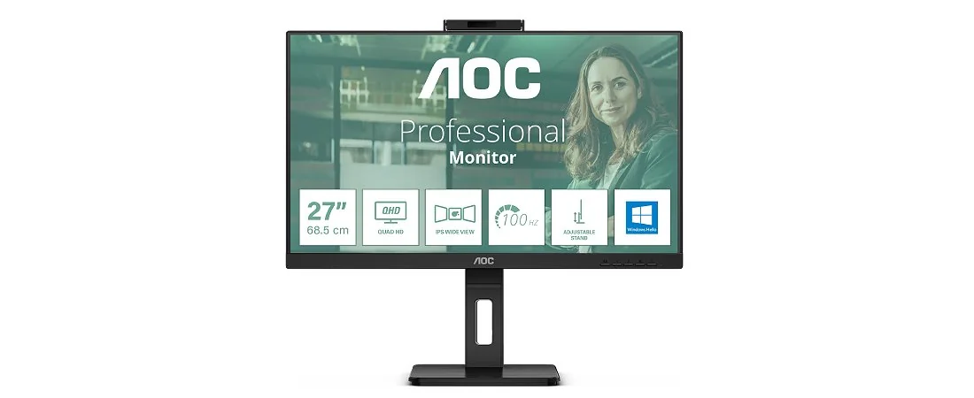 AOC 27-inch IPS QHD monitor